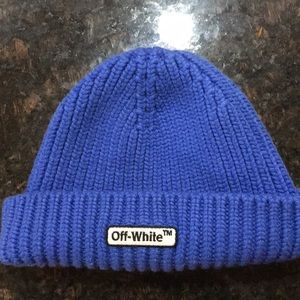 Off-white beanie bought from off—-white store